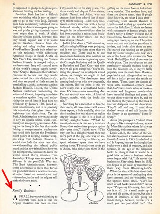 New Yorker -- January 14, 1991 Image #2