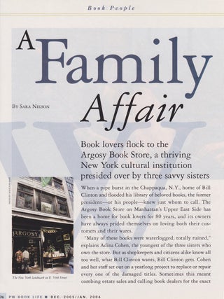 Publishers Weekly Book Life -- December 2005 Image #2
