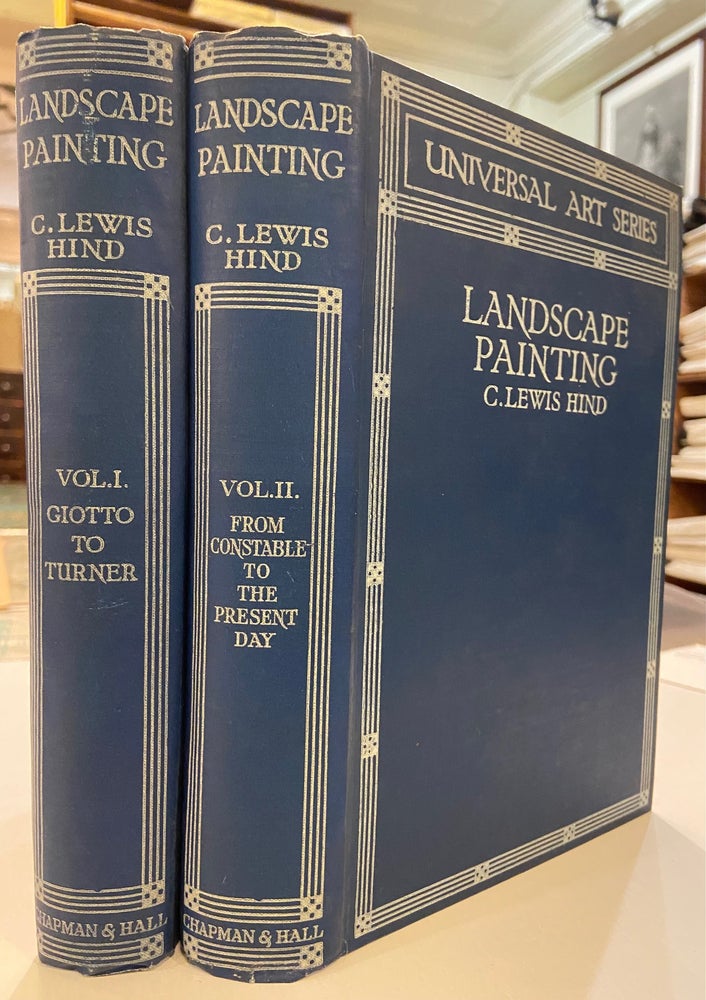 Item #108657 Landscape Painting, from Giotto to the Present Day. 2 volumes. Lewis HIND.
