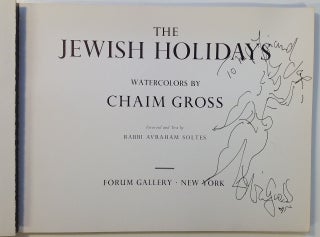 Item #113077 The Jewish Holidays. Chaim GROSS