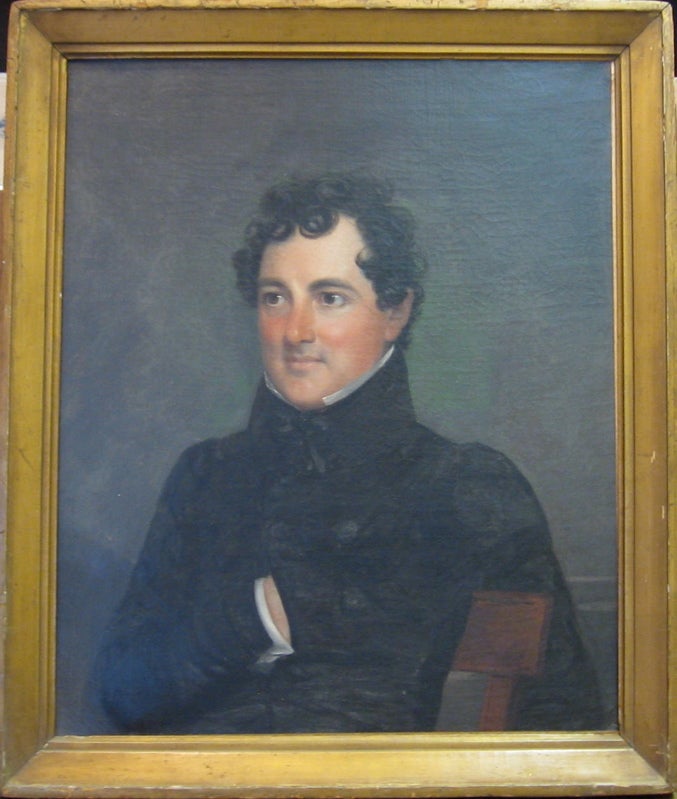 Item #12461 Portrait of Dr. Alexander Vache. Henry INMAN.