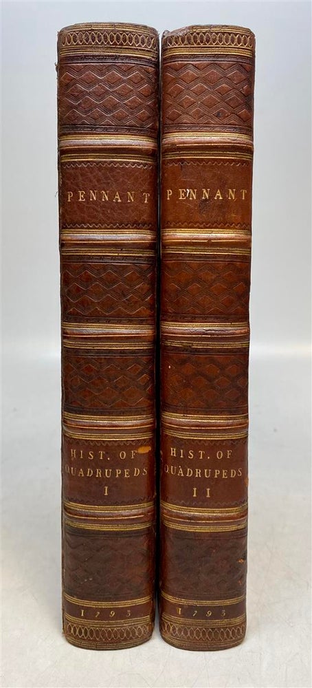 Item #126455 History of Quadrupeds. Thomas PENNANT.