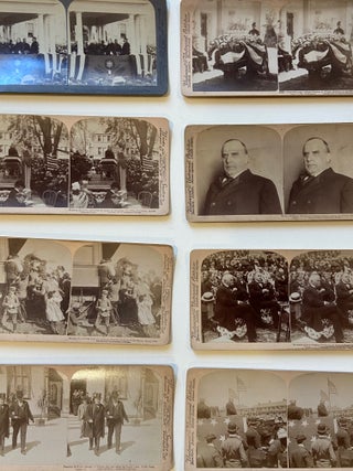 Eighteen Stereoviews of the life and death of William McKinley.
