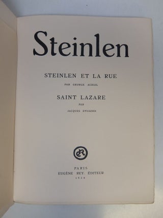 Steinlen. Steinlen et la Rue. Saint Lazare.