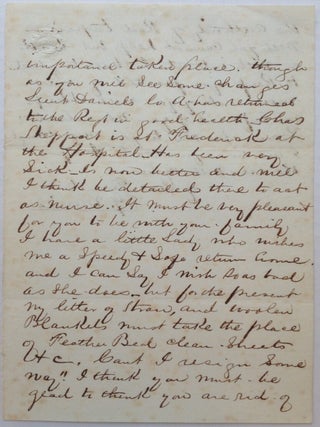Lengthy Autographed Letter Signed on Union Army letterhead