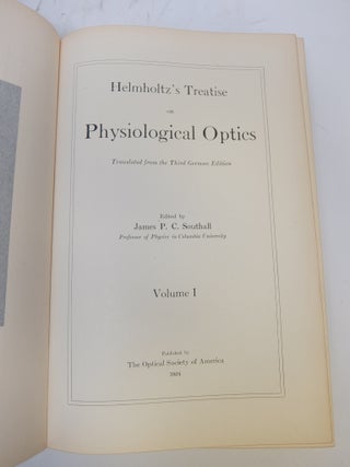 Helmholtz's Treatise on Physiological Optics.