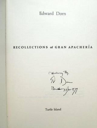 Recollections of Gran Apacheria.
