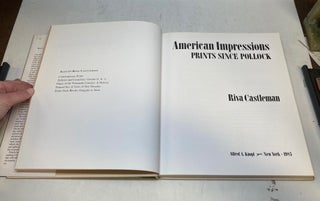 American Impressions: Prints Since Pollock.