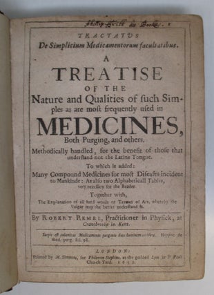 Tractatus De Simplicium Medicamentorum Facultatibus.