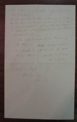 Autographed Letter Signed on "Senate Chamber" letterhead