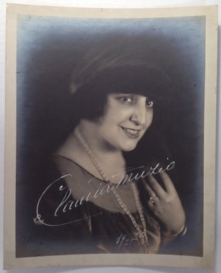 Item #154137 Signed Vintage Photograph. Claudia MUZIO, 1889 - 1936