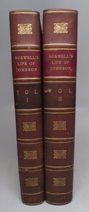 Item #158737 The Life of Samuel Johnson, Comprehending an Account of His Studies and Numerous...