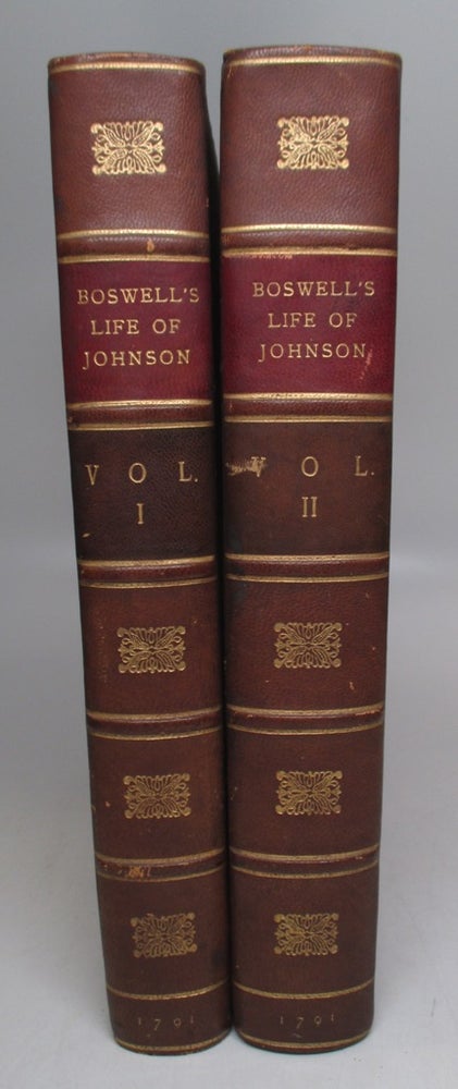 Item #158737 The Life of Samuel Johnson, Comprehending an Account of His Studies and Numerous Works, in Chronological Order. James BOSWELL.