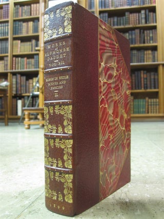 Item #159718 The Works of Alphonse Daudet. Alphonse DAUDET