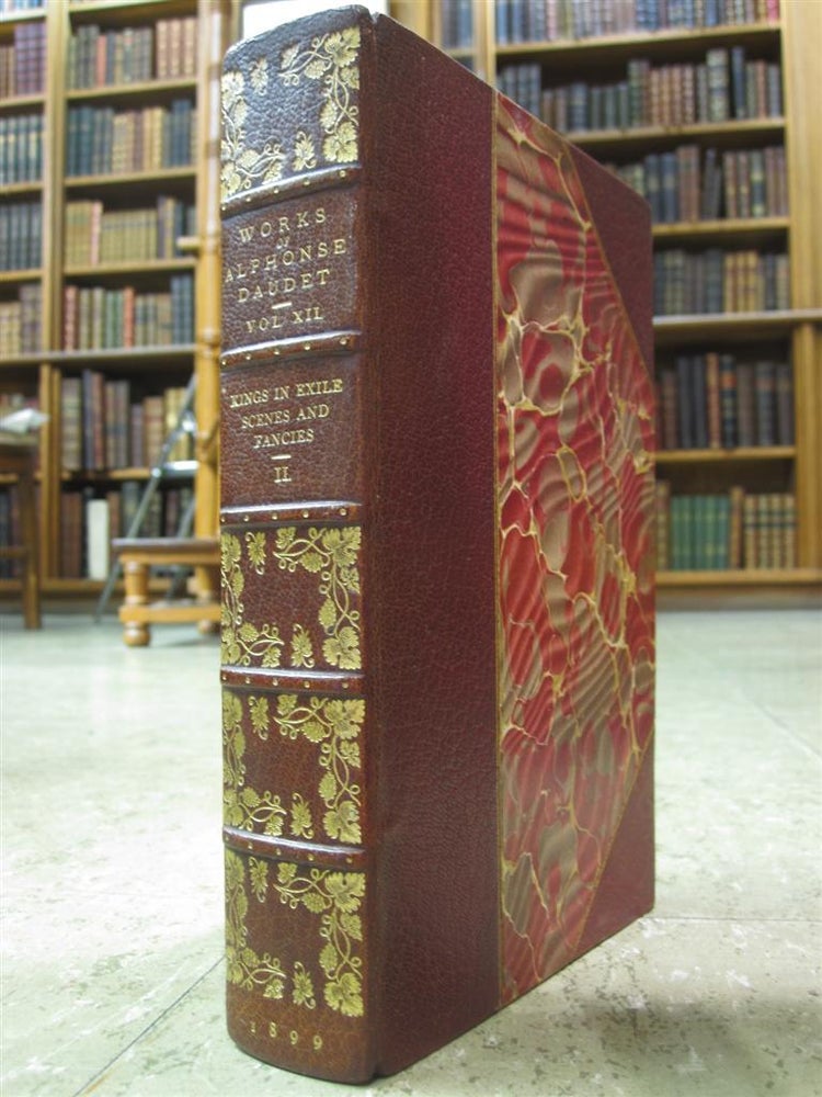 Item #159718 The Works of Alphonse Daudet. Alphonse DAUDET.
