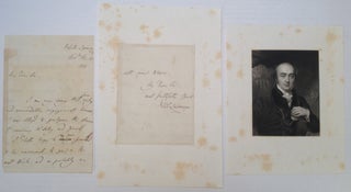 Item #160222 Autographed Letter Signed by the principal painter to George III. Sir Thomas LAWRENCE