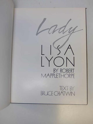 Lady Lisa Lyon.