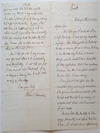 Item #170118 Autographed Letter Signed. ALABAMA CLAIMS COMMISSION -- William Richardson