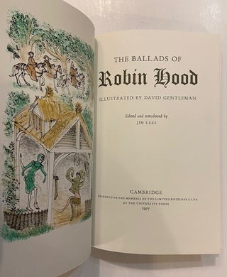 The Ballads of Robin Hood.