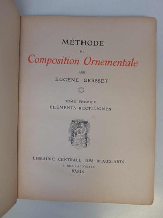 Methode de Composition Ornementale.