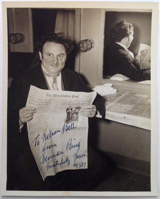 Item #173390 Inscribed Vintage Photograph. Herman BING