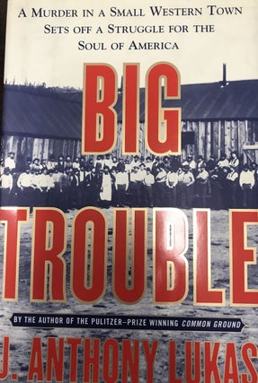Big Trouble; A Murder in a Small Western Town sets off a Struggle for the Soul of America.