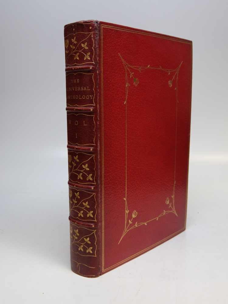 Item #177297 The Universal Anthology.; A Collection of the Best Literature, Ancient, Mediaevel and Modern, with Biographical and Explanatory Notes. Richard ed GARNETT.