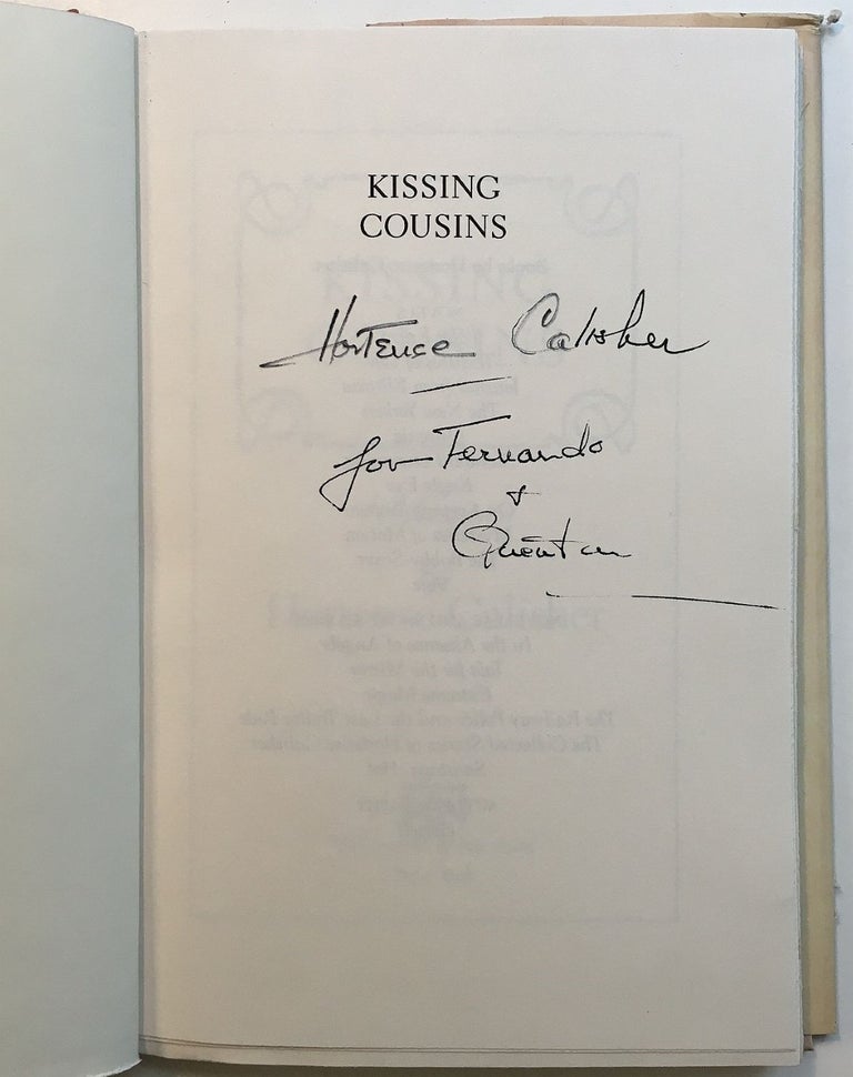 Item #177898 Kissing Cousins: A Memory. Hortense CALISHER.