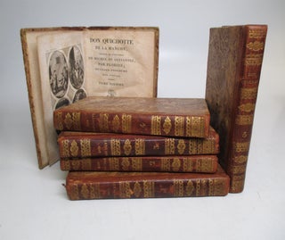 Item #178016 Don Quichotte de la Manche. (Des Oeuvres Posthume de Florian, 6 volumes). Michel de...