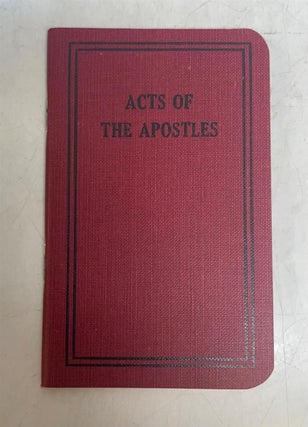 Pocket Edition of the Bible.
