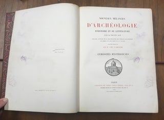 Nouveaux Melanges D'Archeologie D'Histoire et De Litterature Sur Le Moyen Age.