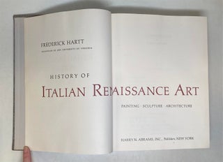 History of Italian Renaissance Art: Painting, Sculpture, Arhcitecture.