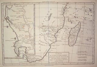 Item #202231 Carte du Canal de Mosambique, Contentant L'Isle de Madagascar avec Les Cotes...