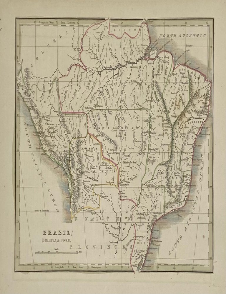 Item #202688 Brazil, Bolivia, & Peru. Thomas Gamaliel BRADFORD.