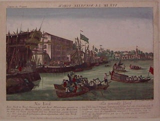 Item #203007 Vue de la Nouvelle Yorck (Collection des Prospects). Balth. Frederic LAZELT