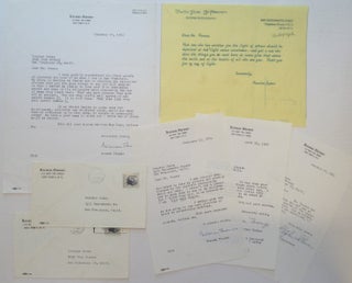 Item #203048 Archive of Four Typed Letters Signed to Proctor Jones. Norman THOMAS, 1884 - 1968