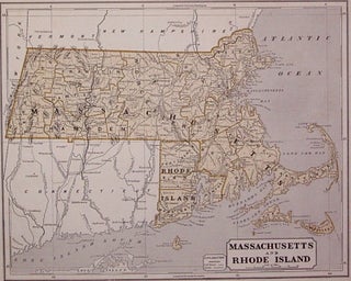 Item #203147 Massachusetts and Rhode Island. Sidney Edwards MORSE