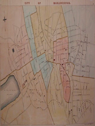Item #203155 City of Marlborough. Jas. F. C. E BIGELOW