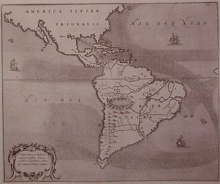 Item #203349 Mappa Fluxus et Refluxus rationes in Isthmo America: no in freto Magellanico,...