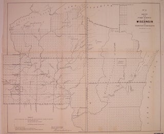 Item #203826 (No. 1) Sketch of the Public Surveys in Wisconsin and Territory of Minnesota. Lewis...