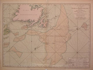 Item #204037 A Chart of the Banks of Newfoundland, drawn from a Great Number of Hydrographical...