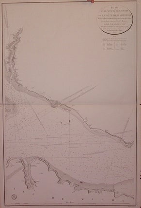 Item #204191 Plan d'une Partie de l'Ile de Wight et de la Cote de Hampshire depuis la...