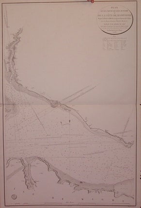 Item #204191 Plan d'une Partie de l'Ile de Wight et de la Cote de Hampshire depuis la Ponte...