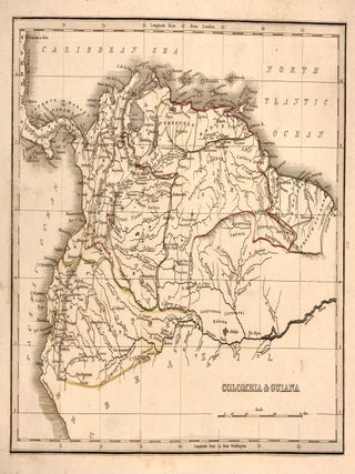 Item #204680 Colombia & Guiana. Thomas Gamaliel BRADFORD