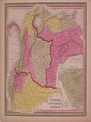 Item #204769 Venezuela, New Granada & Ecuador. COWPERTHWAIT THOMAS, CO