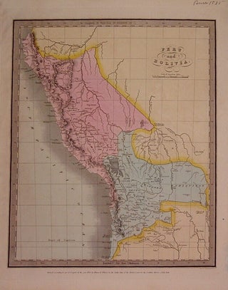 Item #204780 Peru and Bolivia. David H. BURR