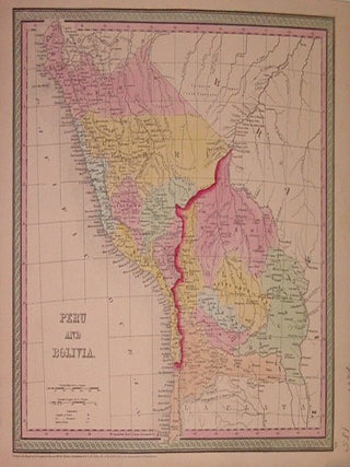 Item #204784 Peru and Bolivia. COWPERTHWAIT THOMAS, CO