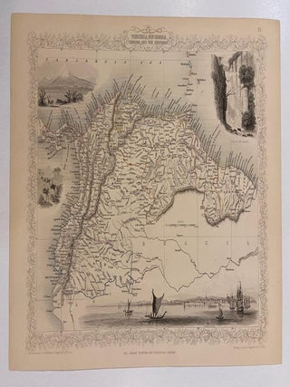 Item #204791 Venezuela, New Granada, Equador, and the Guayanas. John TALLIS