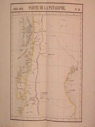 Item #204795 Partie de la Patagonie. Amer. Mer. No. 38. Philippe Marie VANDERMAELEN