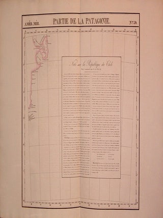 Item #204796 Partie de la Patagonie. Amer. Mer. No. 39. Philippe Marie VANDERMAELEN